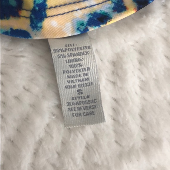 Blue Pattern Dress - Picture 2 of 2